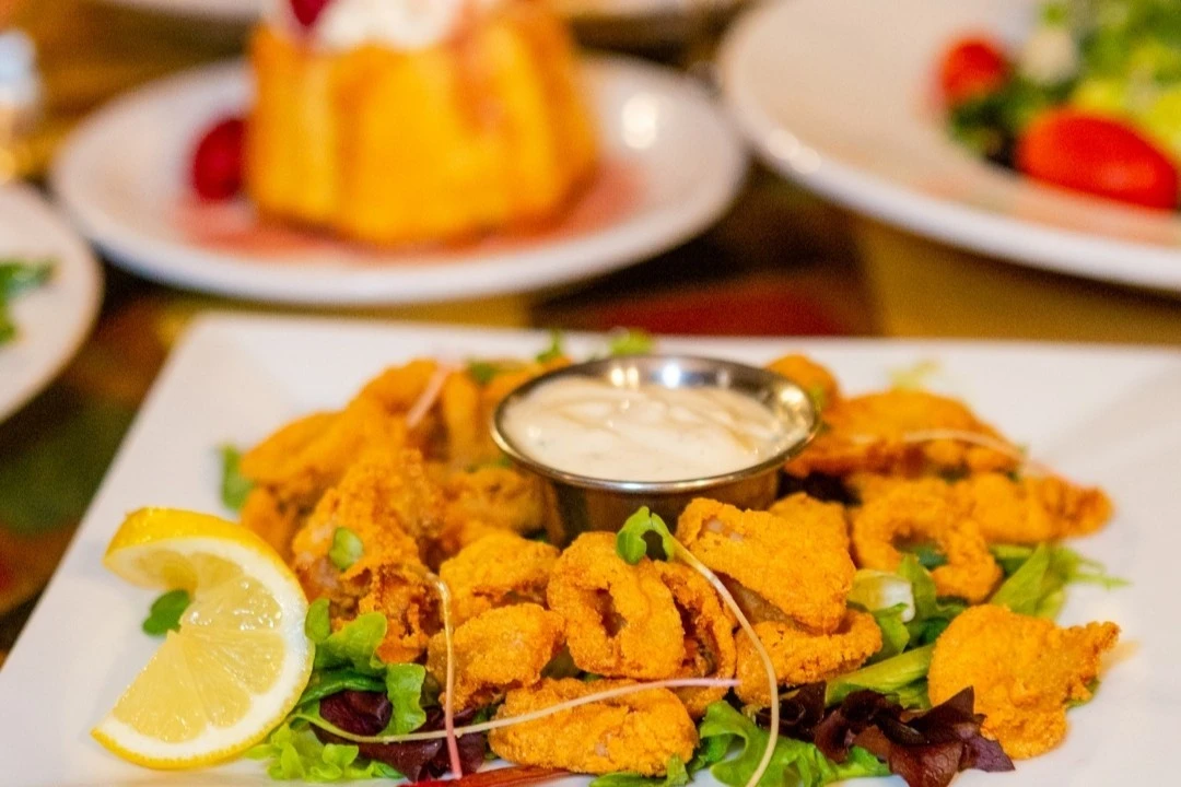 Seafood dish from Roberto's