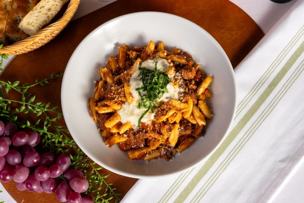 Rigatoni with ragu