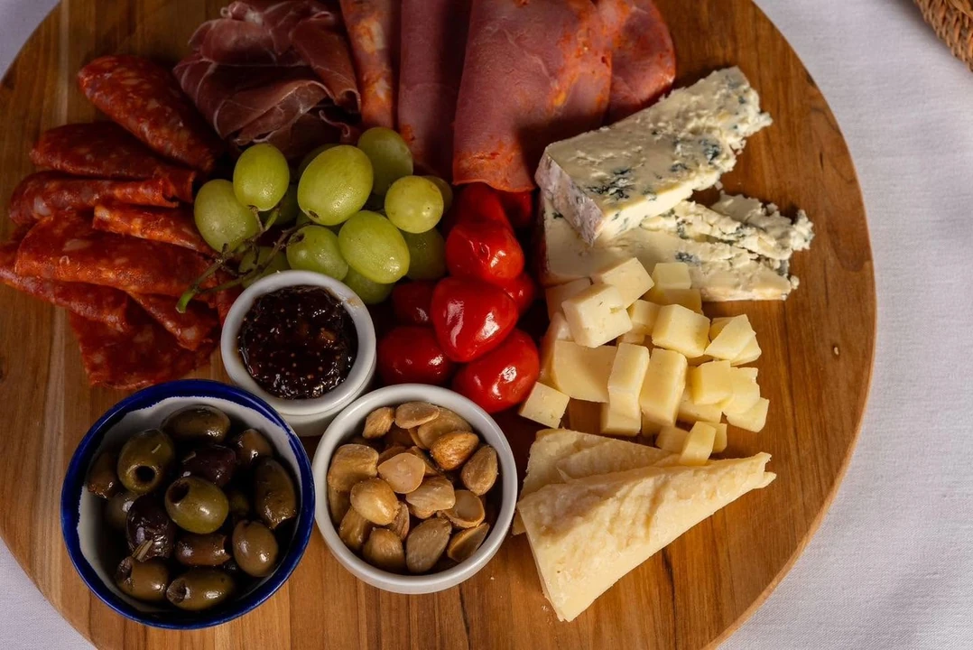 Meat and cheese board
