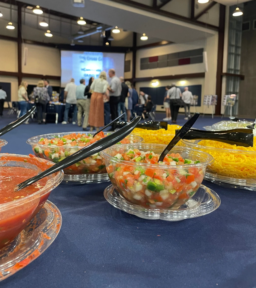 Enchilada’s catered Tex-Mex buffet spread