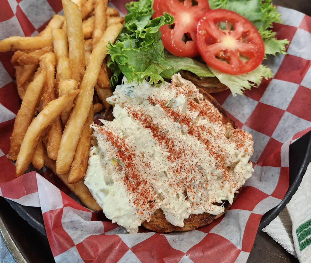 Chicken salad sandwich