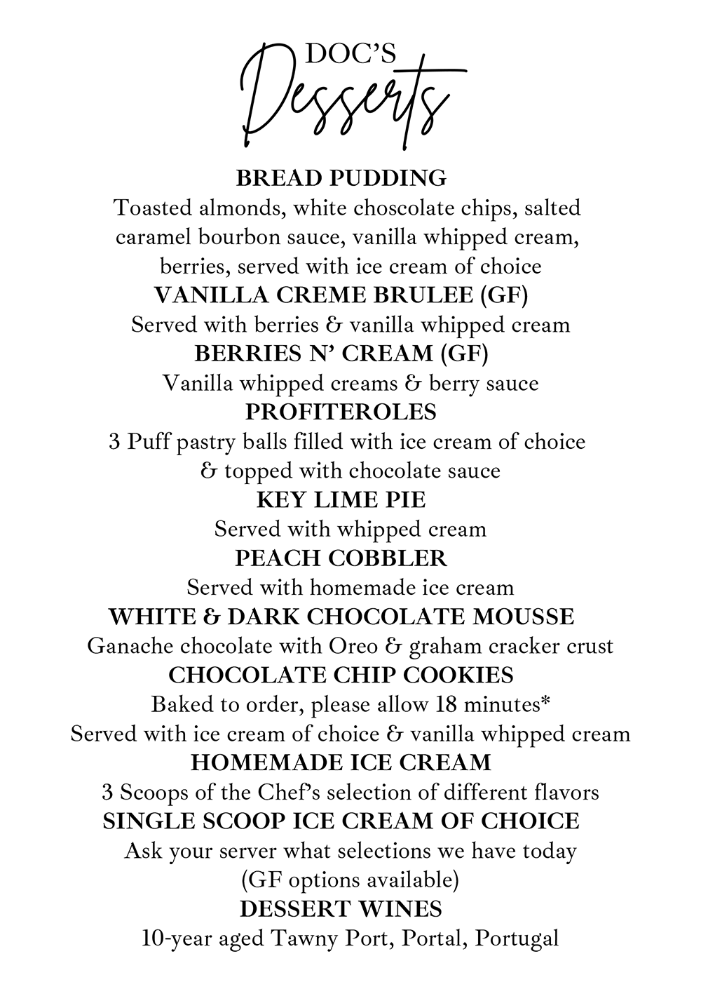 desserts page 1
