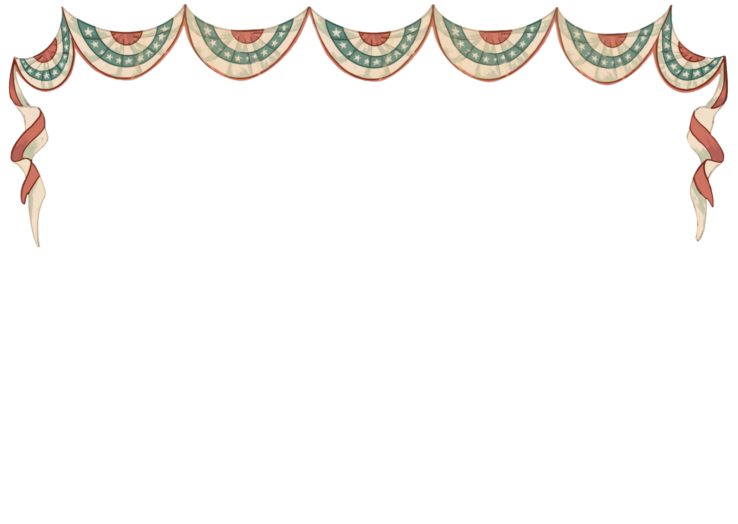 american flag banner