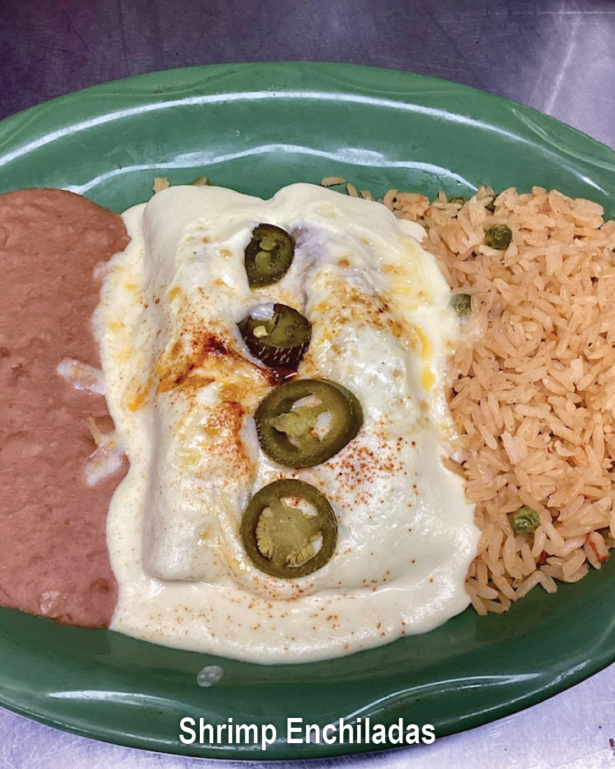 Shrimp Enchiladas