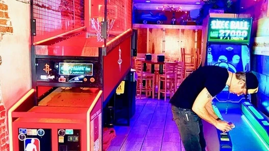 Skee-ball and arcade games