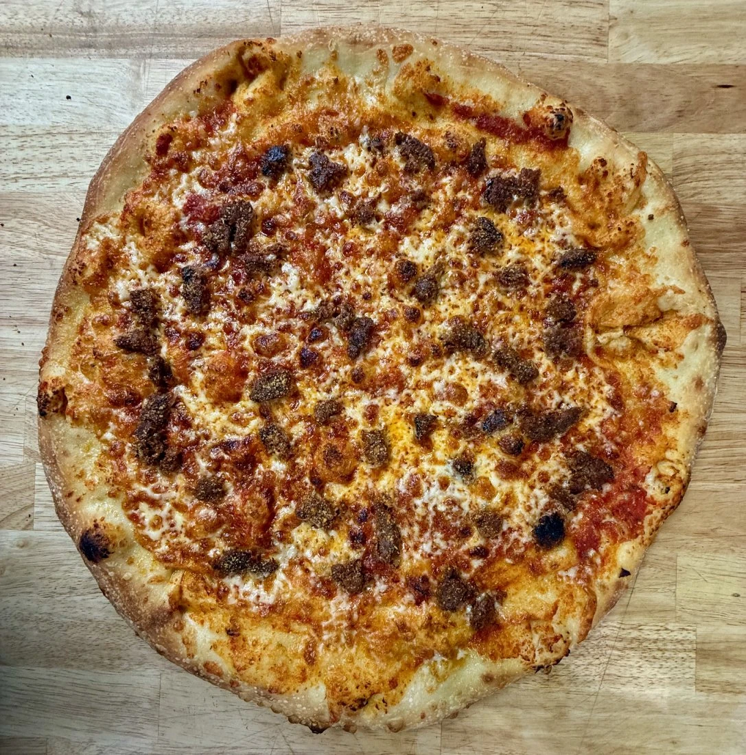 Gene pizza at Bobaluchi Pizza