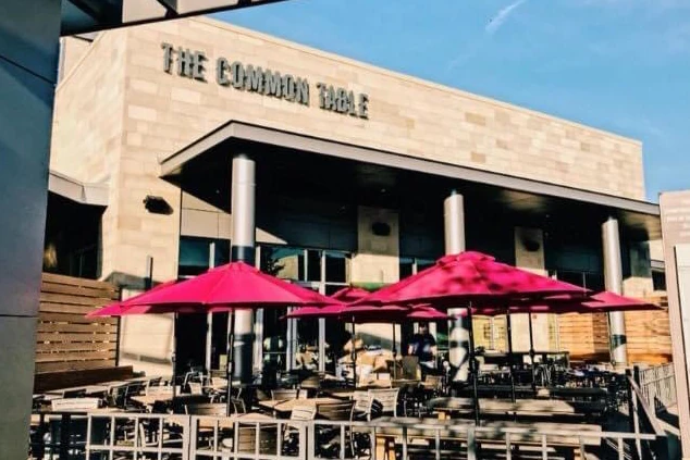 The Common Table storefront and patio in Frisco, TX