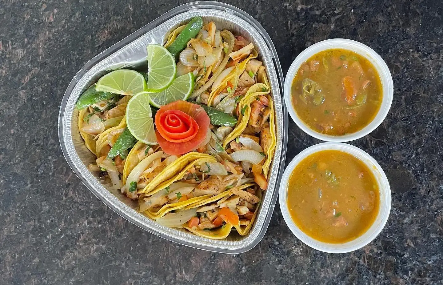 mom and pop at Taqueria El Charro