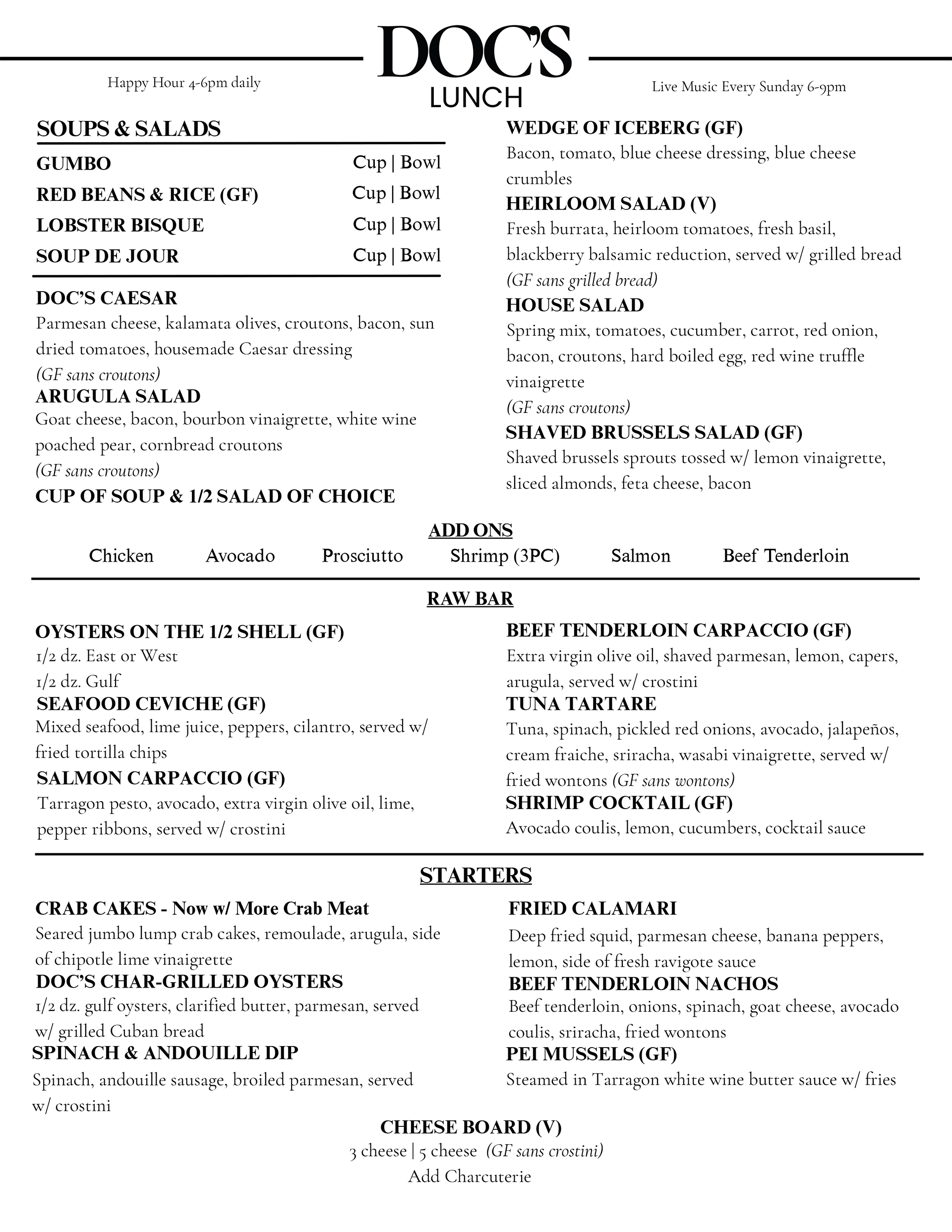 lunch page 1