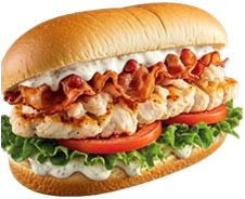 chicken bacon ranch sandwich