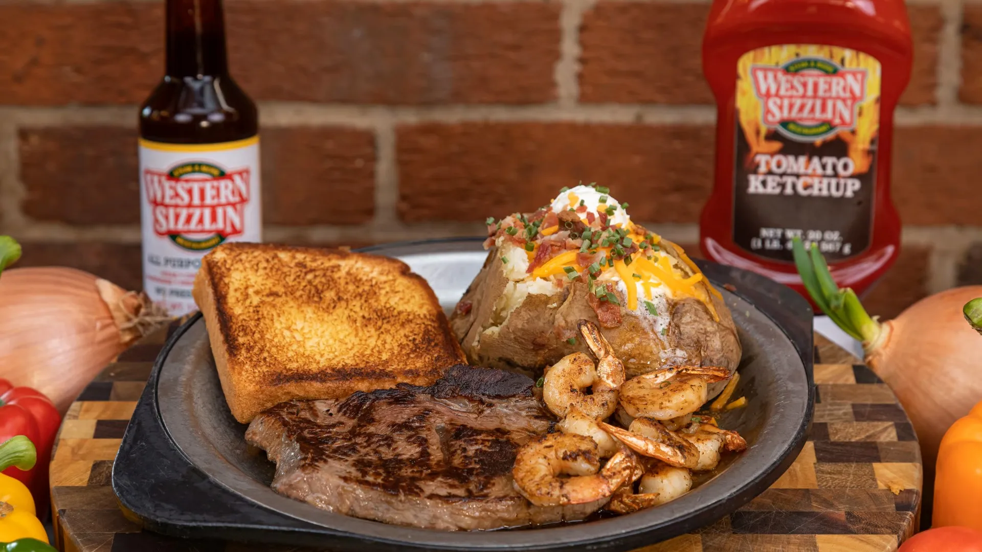 Meal from Western Sizzlin Steak House