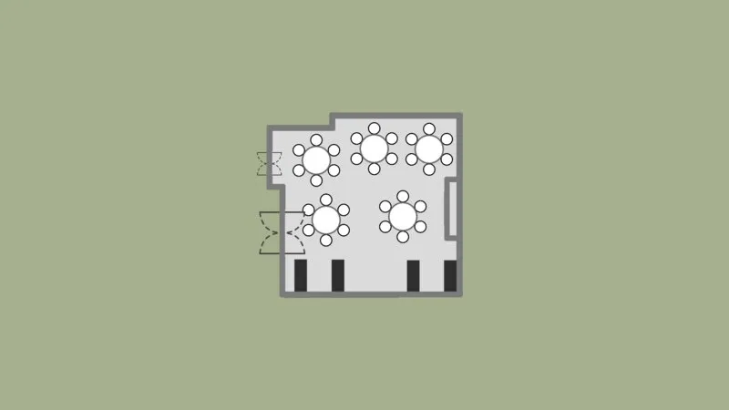 Log Cabin Room Floor Plan 2