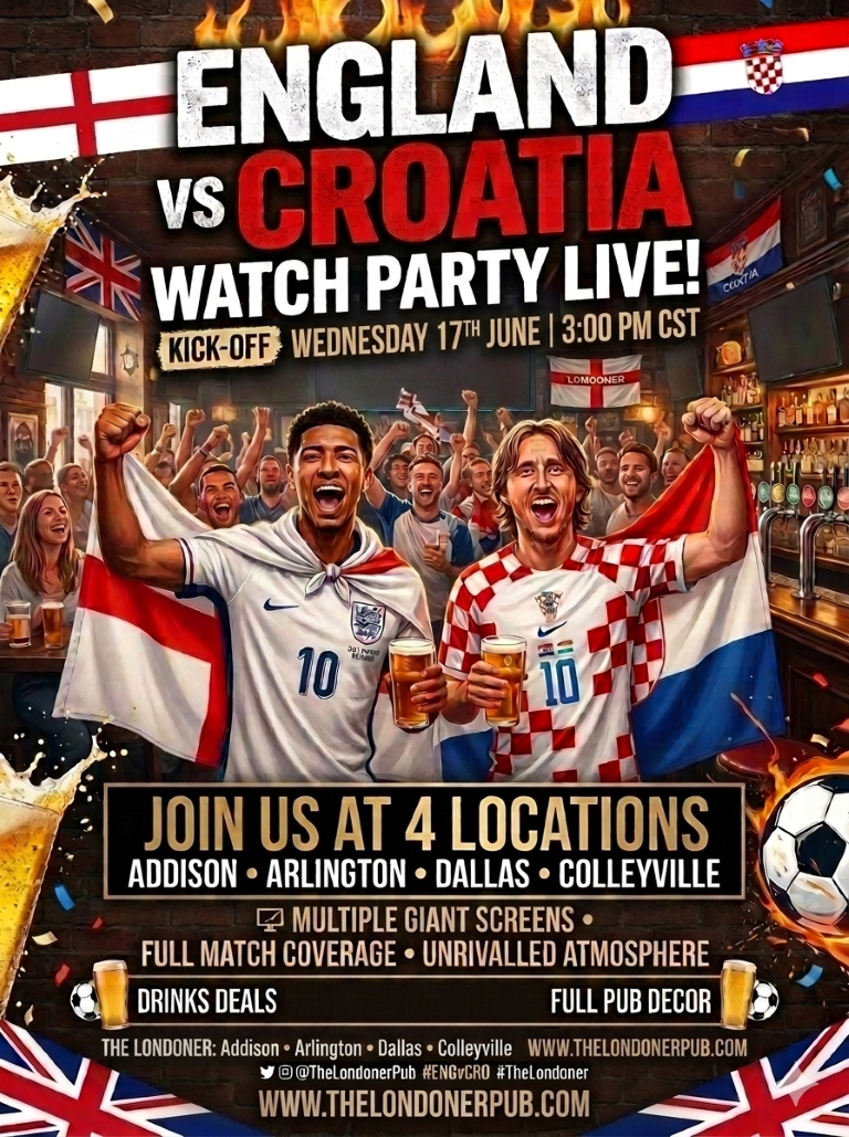 June 17 World Cup match flyer