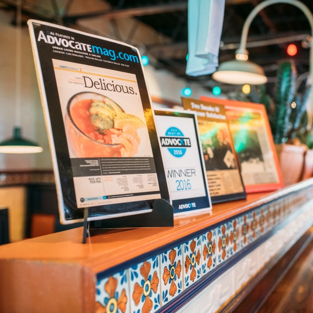 Awards winning restaurant