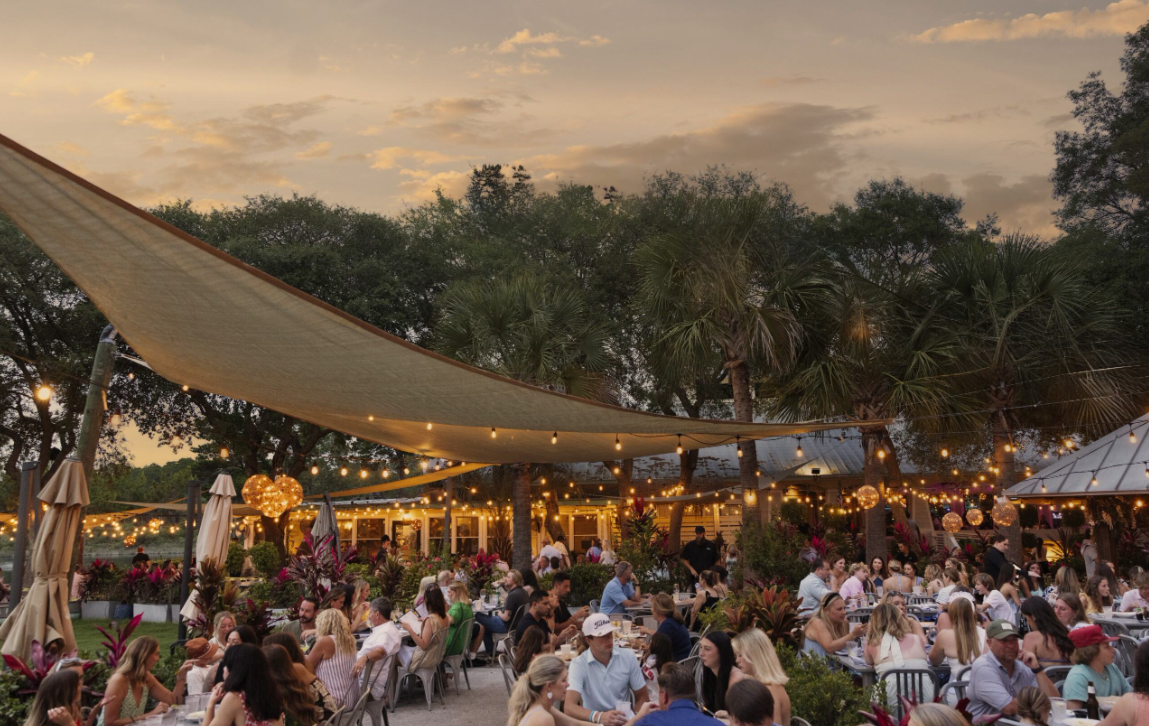 An outside event being hosted at Florida Fish House