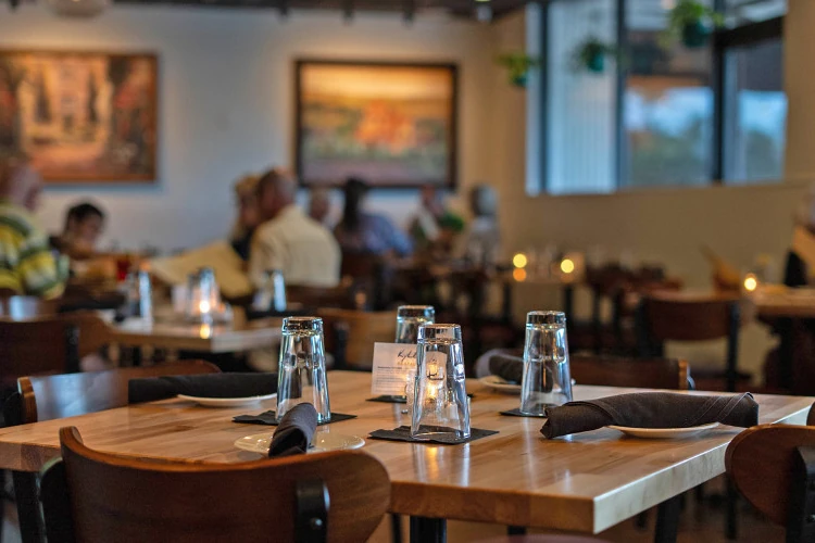 Dining room at Nonna's