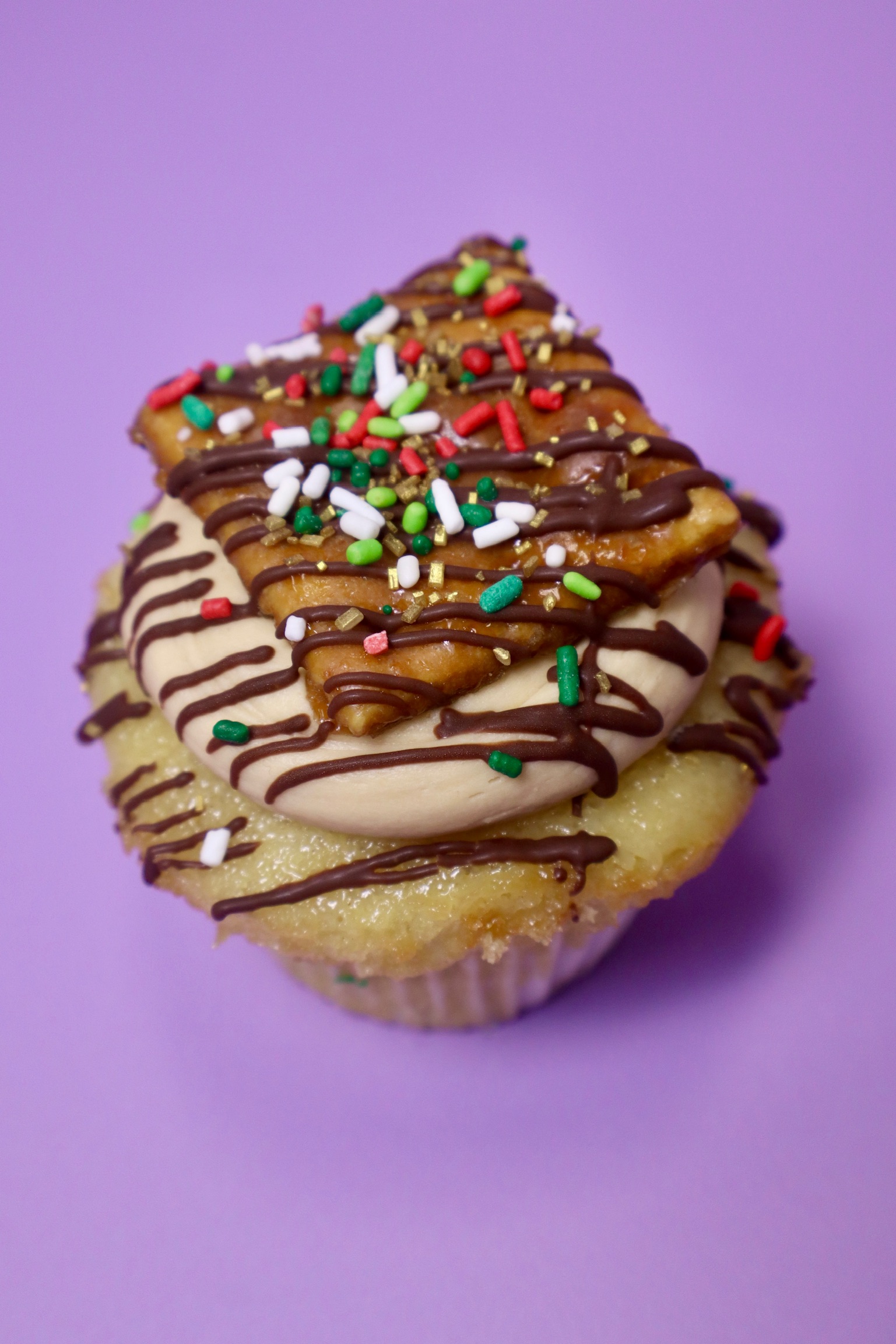Christmas Tree Cupcake