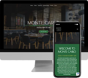 Monte Carlo template on a computer