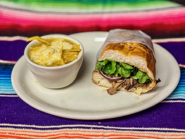 #6 Half Torta W/ Soup