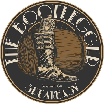 The Bootlegger Speakeasy logo