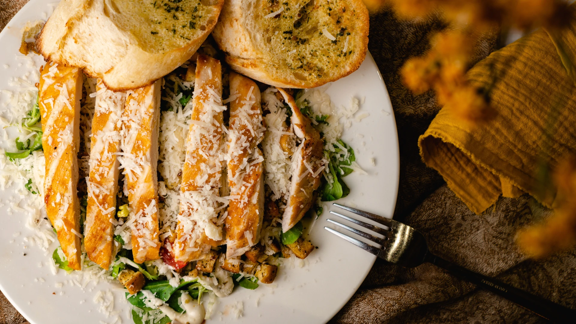 Italian paste with chicken