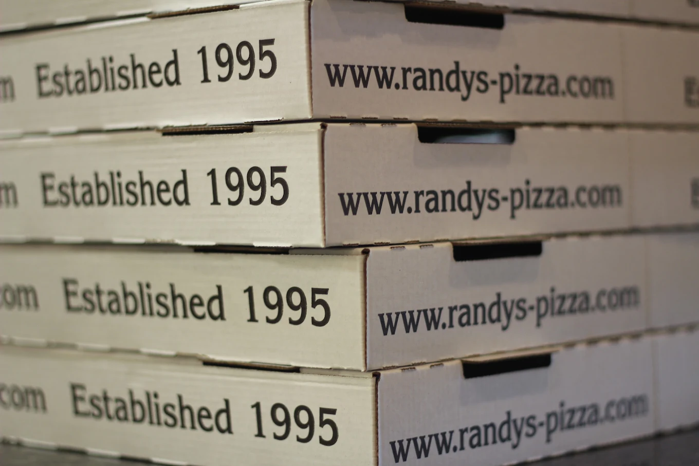 pizza boxes