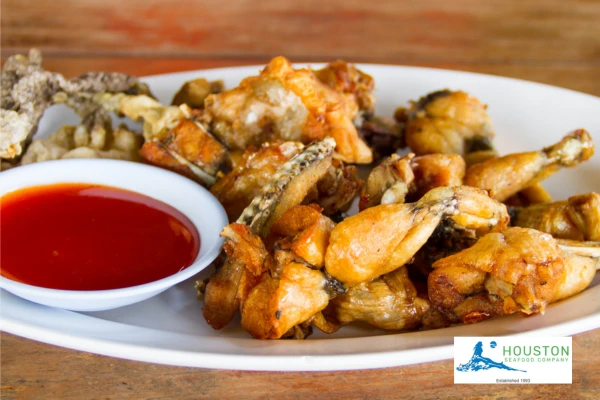fried frog legs