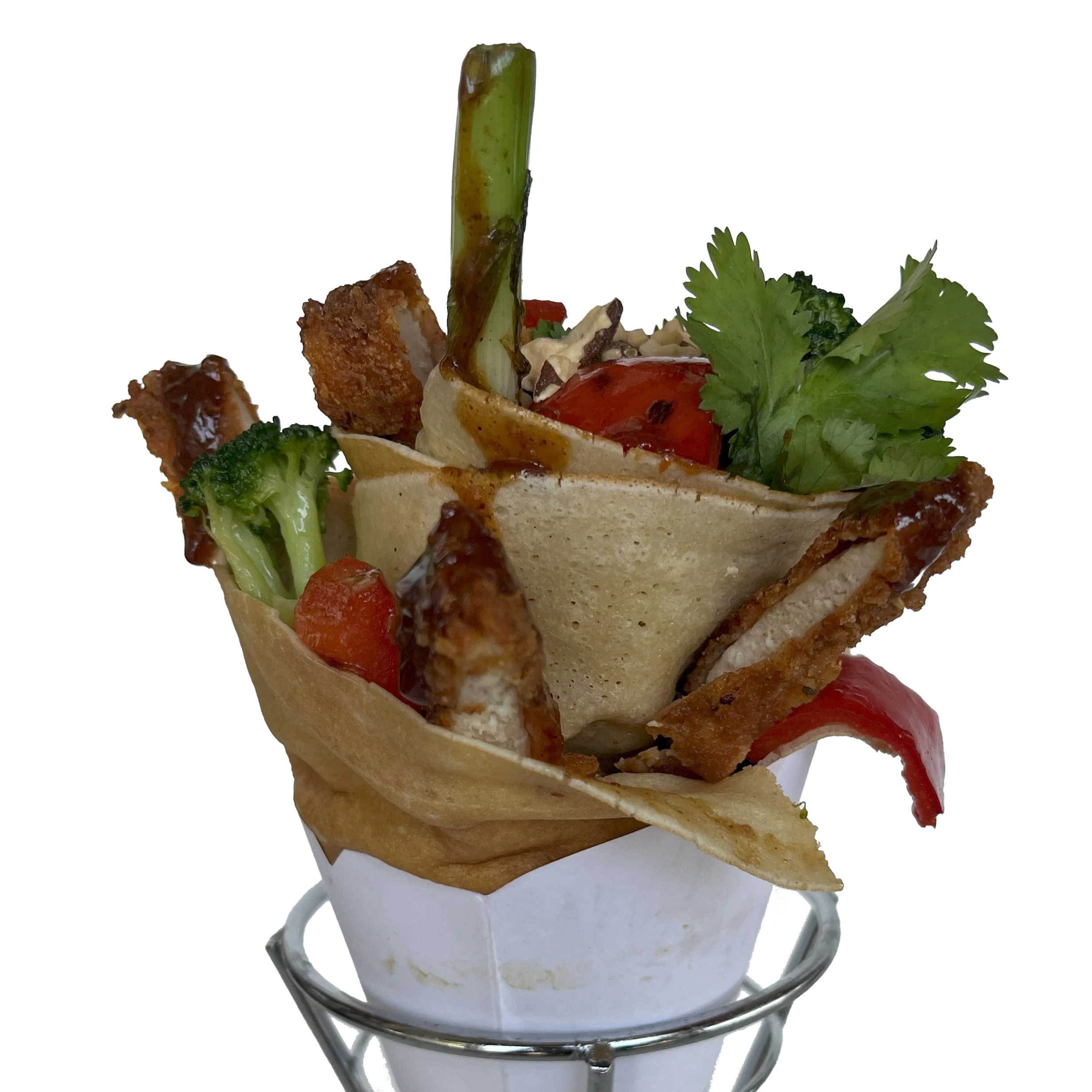 CRISPY ALMOND CHICKEN