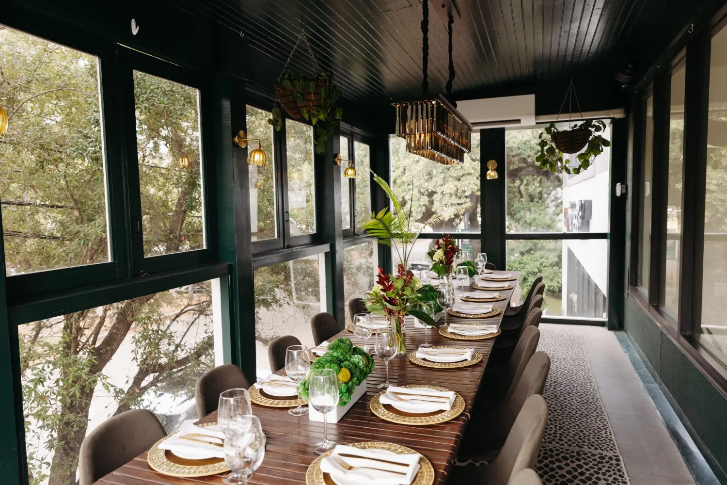 Private Dining space at Junior’s on Harrison