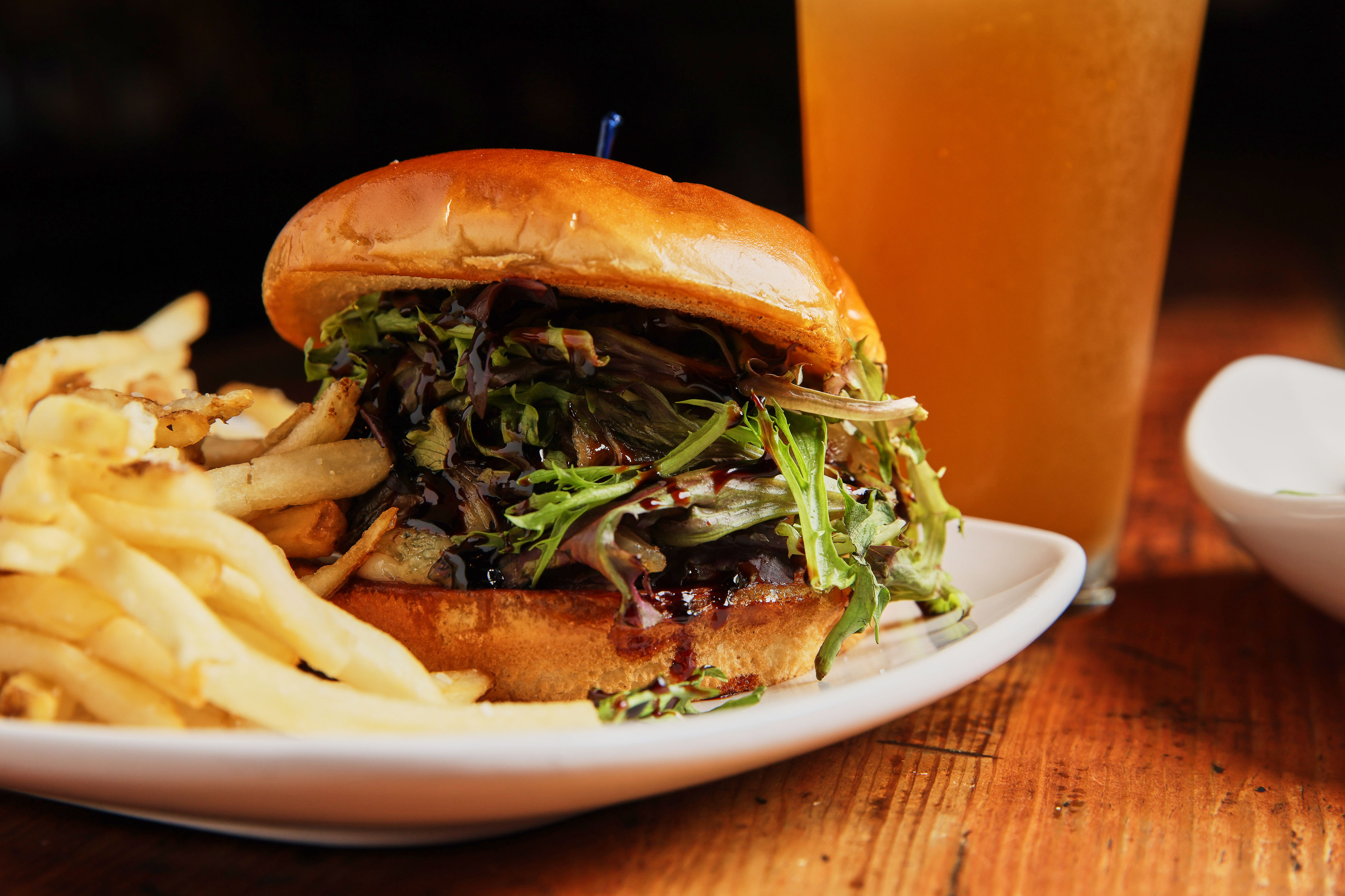 Roasted Mushroom Burger