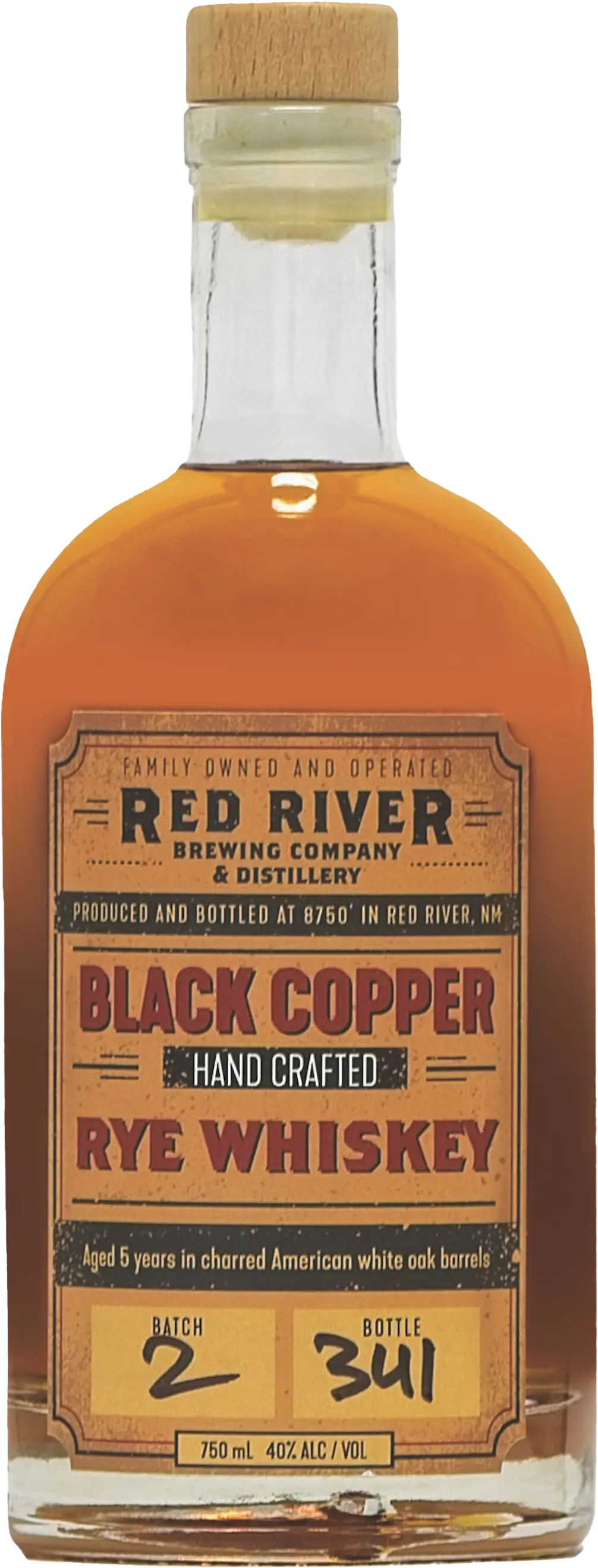 Black Copper Rye Whiskey