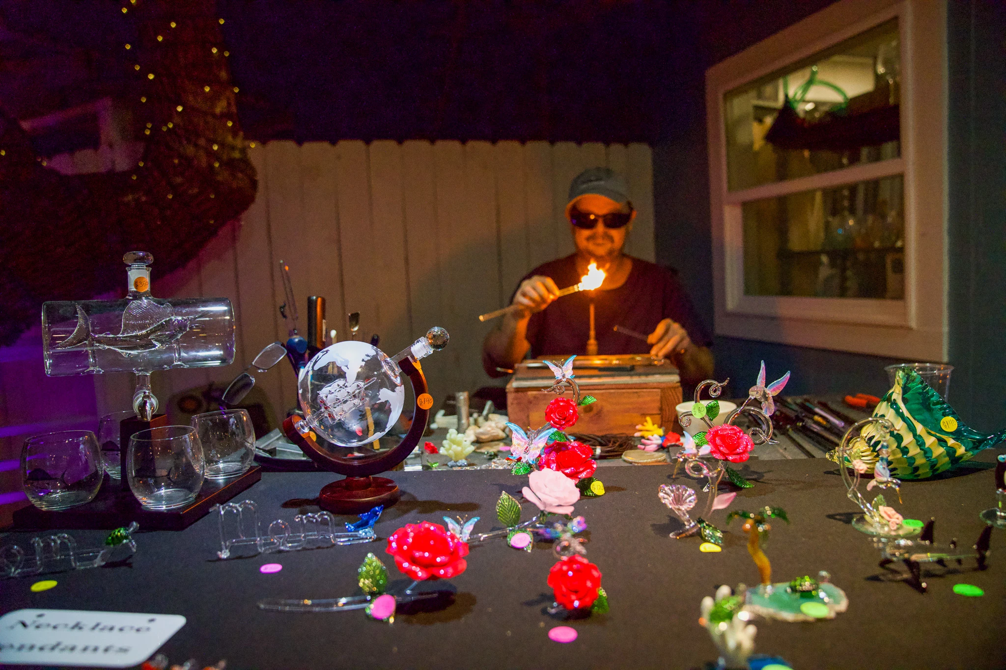 Glass Sculpting by Gary