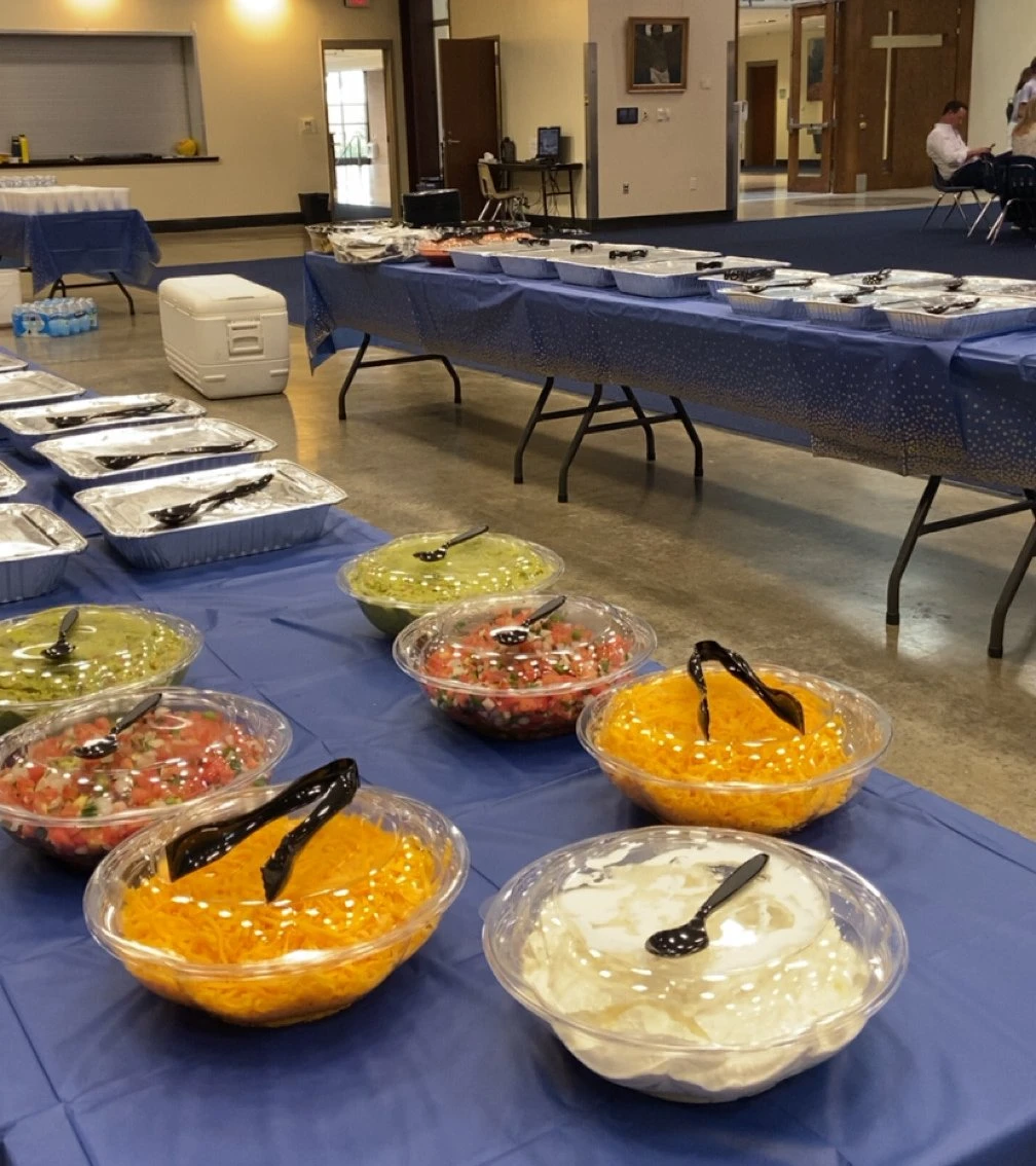 Enchilada’s catering fajita buffet