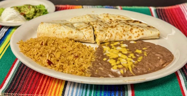 Soft Folded Quesadillas