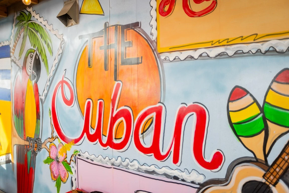 The Cuban mural