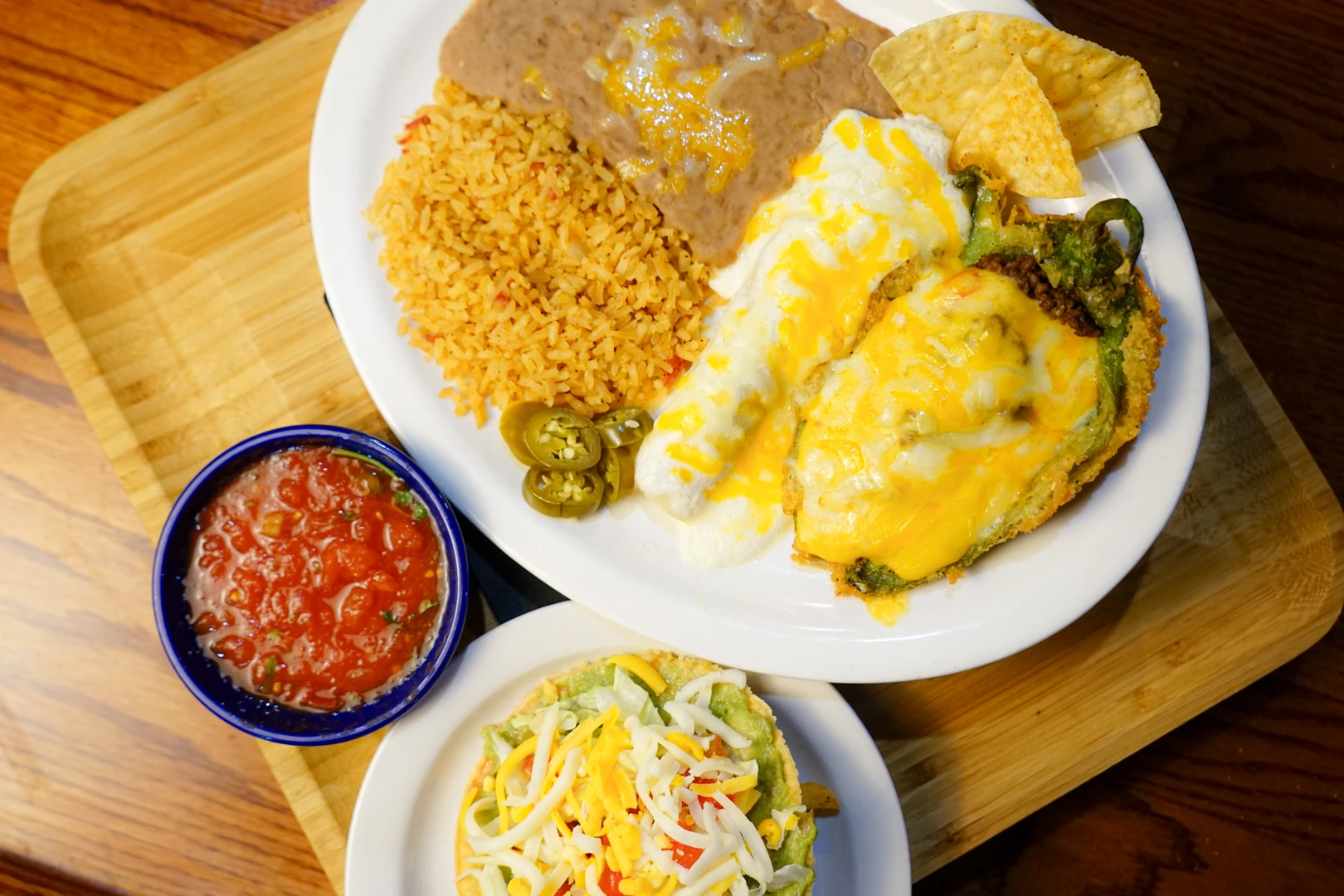 Choose three Mexican combo