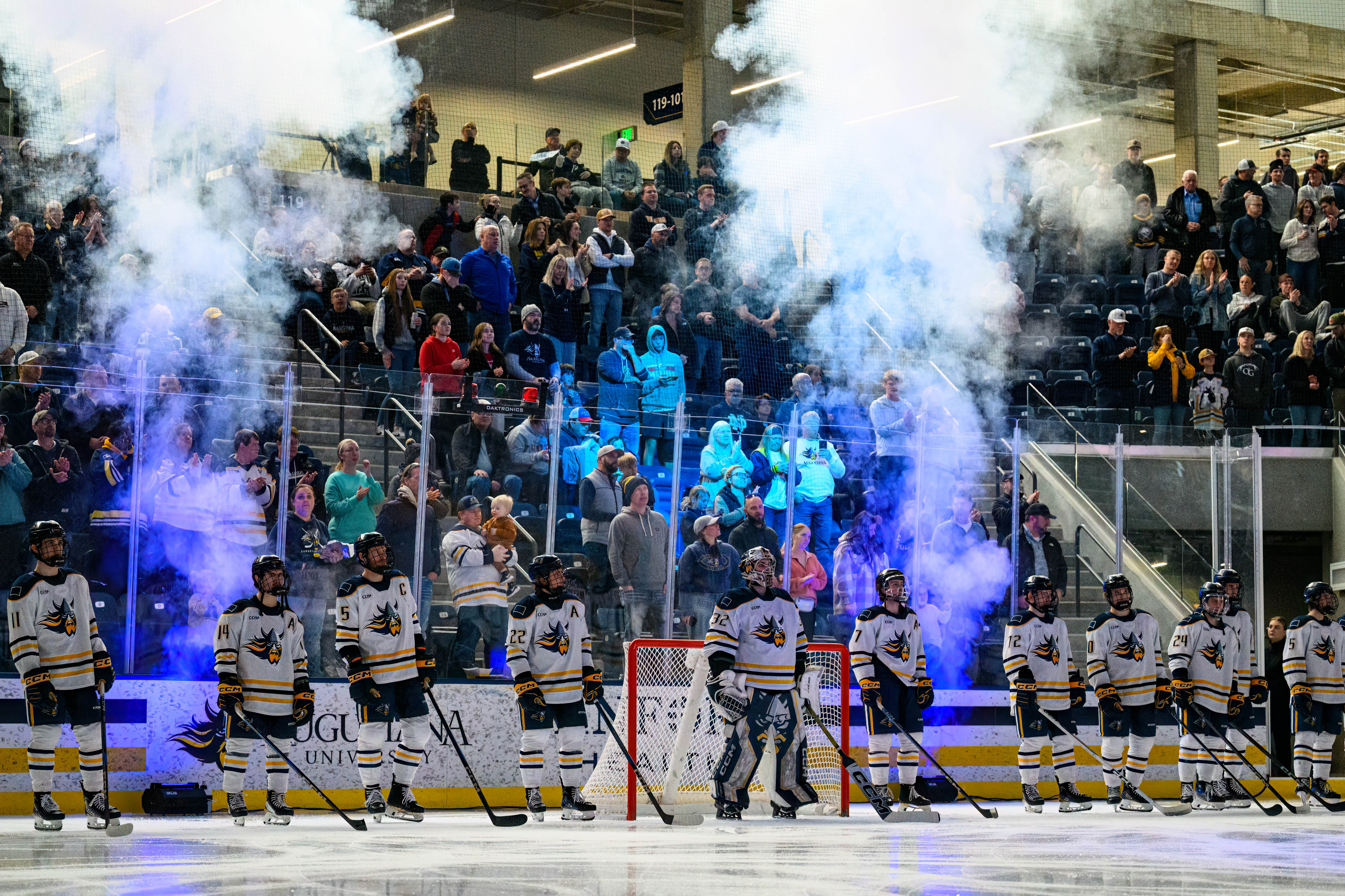 Big Poppa's Pizza Sponsors Augustana Hockey