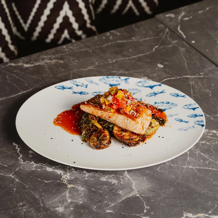 Pan Seared Atlantic Salmon