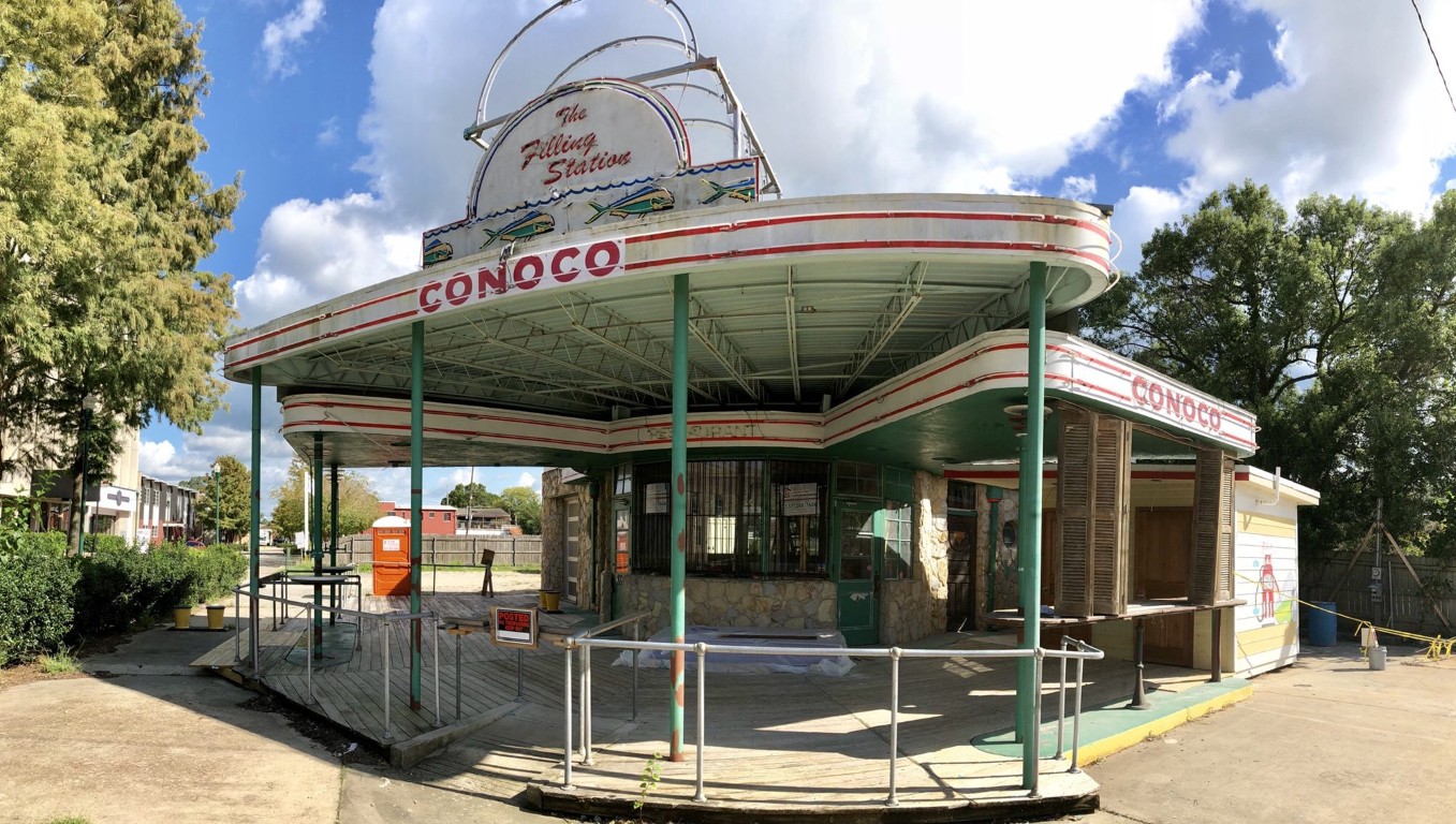 New Local Watering Hole & Restaurant, Spoonbill, Is Taking Former Filling Station In Downtown Lafayette