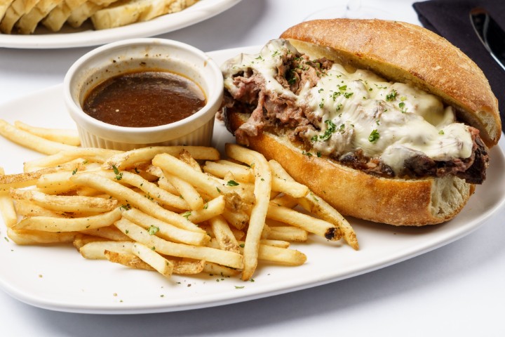 Shaved Smoked Ribeye Sandwich