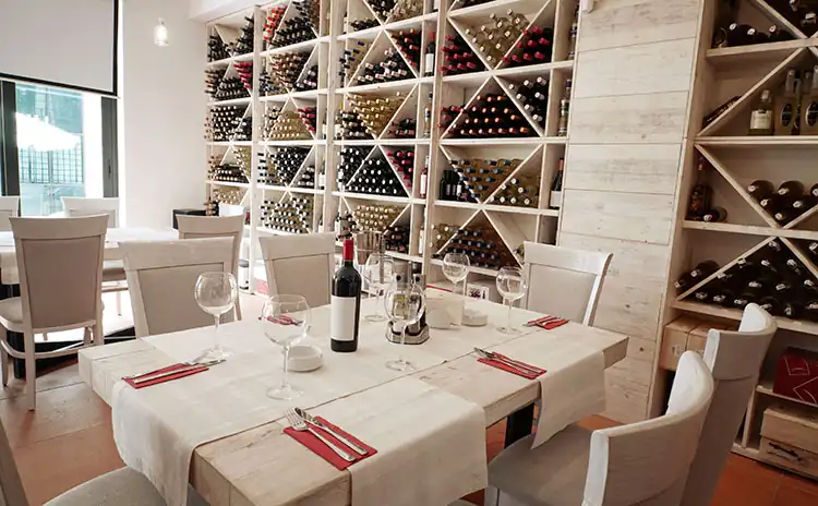 table set for fine dining