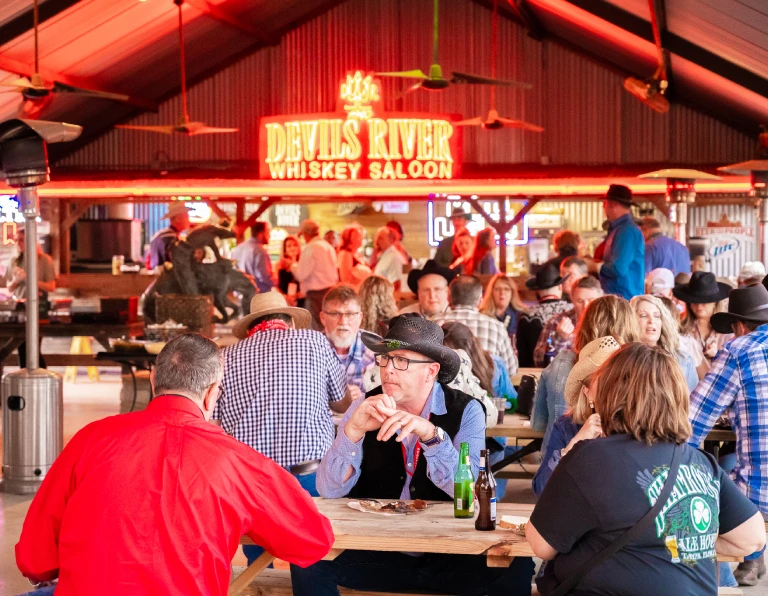 Steak sandwich and fries at Tejas Steakhouse, Bulverde TX