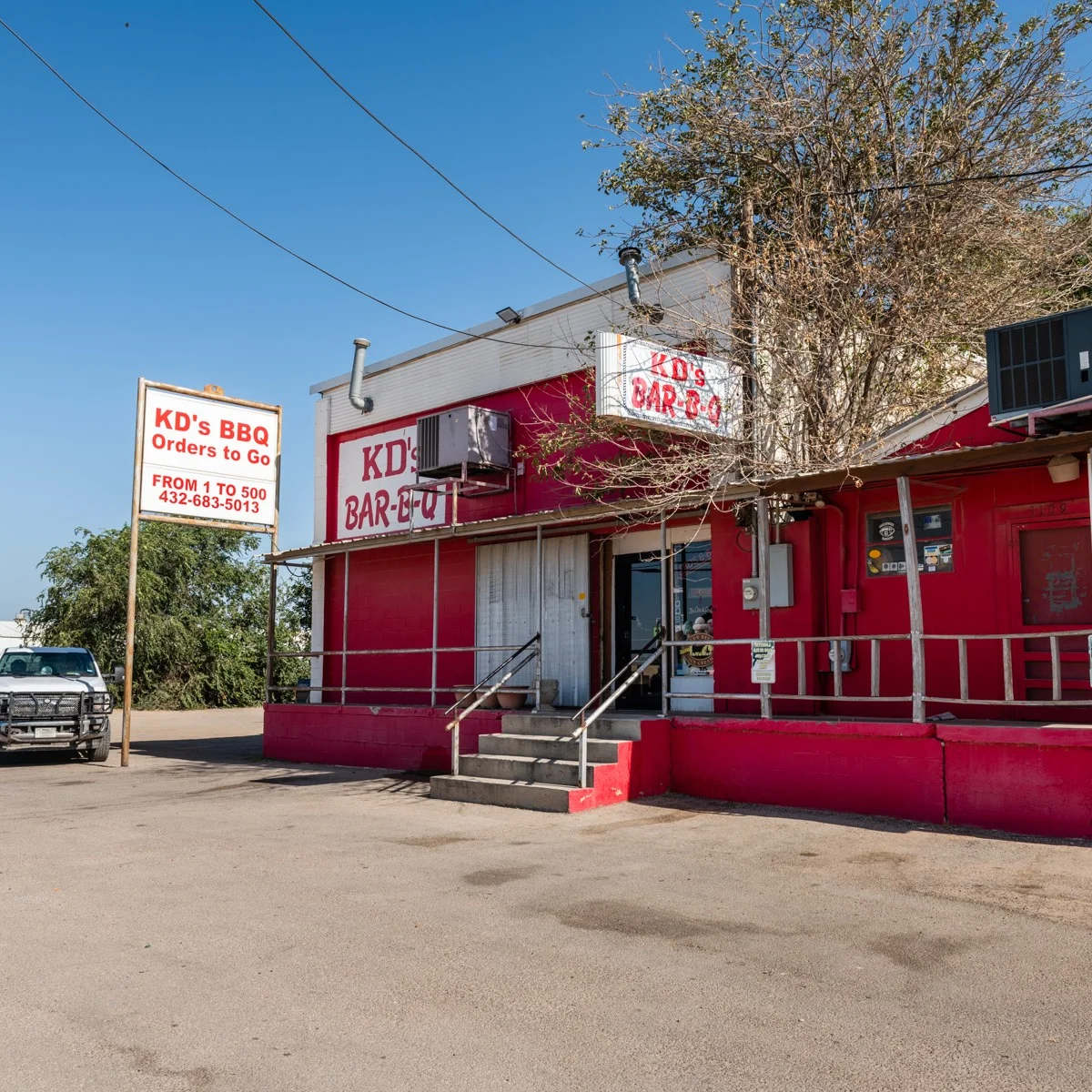 Outside of KD's Bar-B-Q