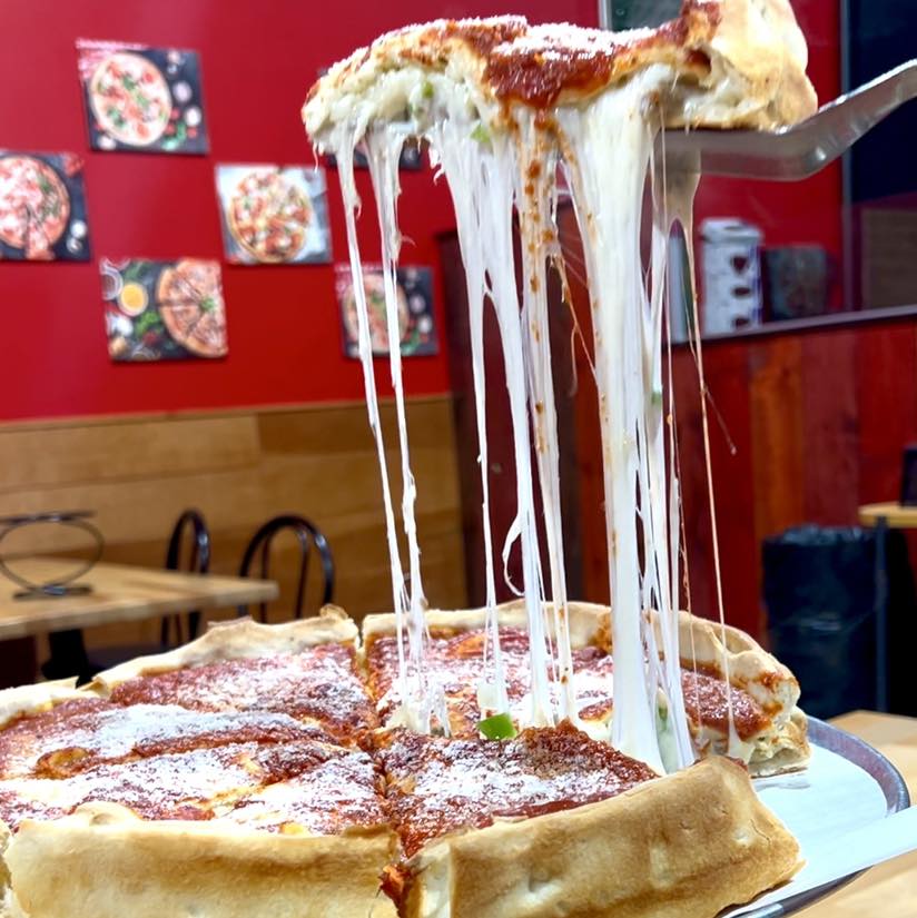 Chicago Style Deep Dish Pizza