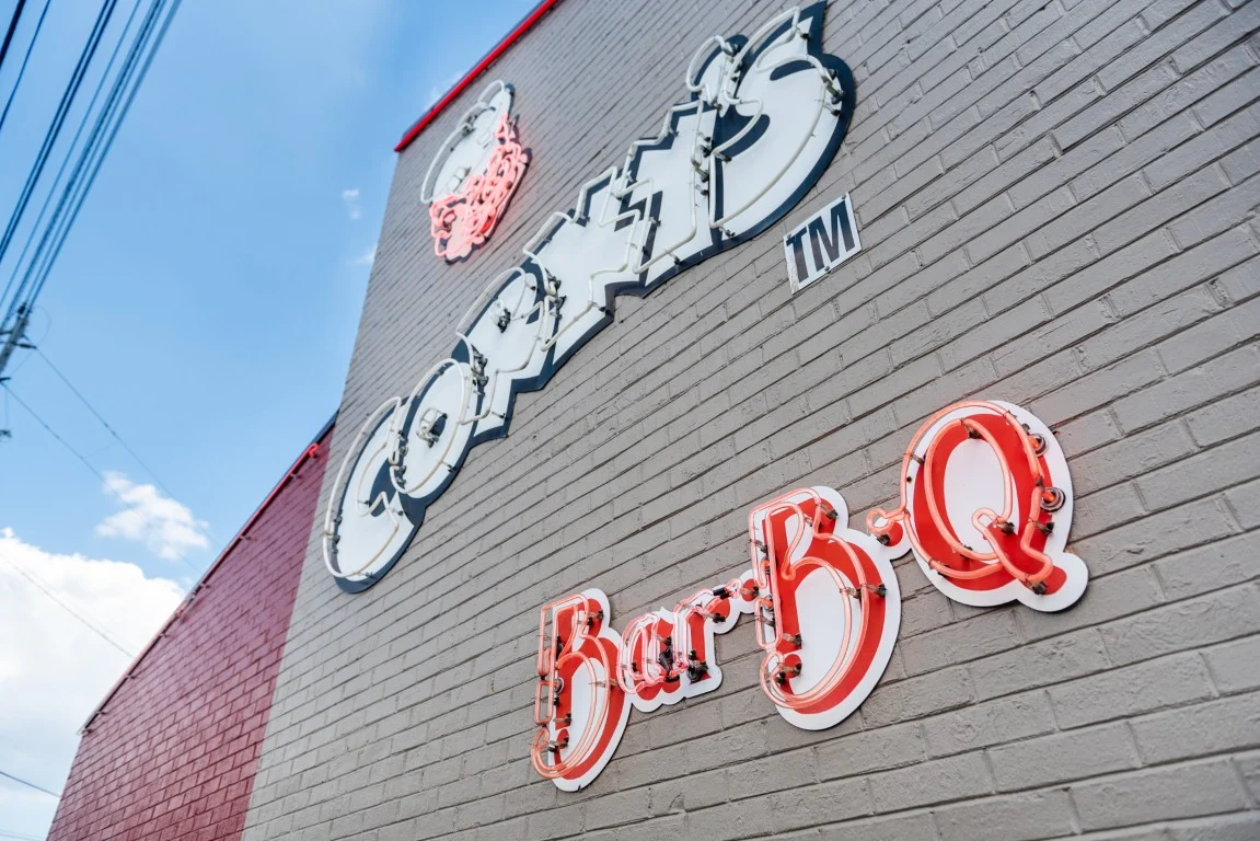 logo outside on building